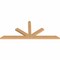 Ekena Millwork Saratoga Timber Gable Bracket, Western Red Cedar, 108"W x 45"H x 3 1/2"D x 5 1/2"F, 10/12 Pitch GBW108X45X0406SAR00SWR - alternate 3